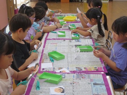 織り姫さま☆彡彦星さまにねがいをこめて、七夕の笹にキレイに飾りつけ☆彡サムネイル