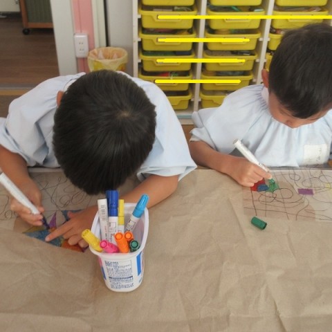 ステンドグラスってきれいだね～💕サムネイル