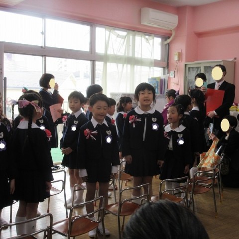 藤組さんが卒園の日を迎えました🌸サムネイル