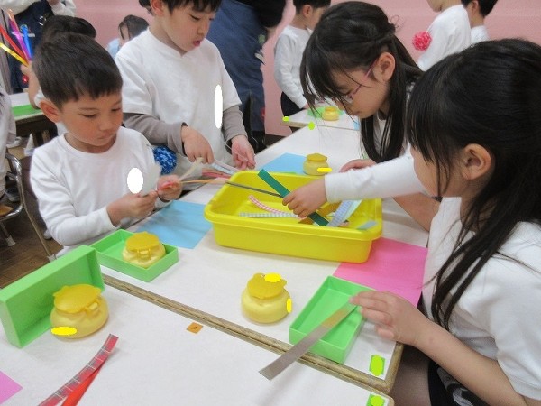 モザイク模様のカード💕（藤組）サムネイル